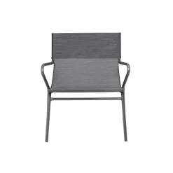 Poltrona Bassa imbottita VENCE LaFuma LFM5274 Obsidian/Titane