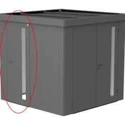 Porta Standard Aggiuntiva per Casetta in Metallo NEO Biohort