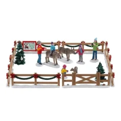 Reindeer Petting Zoo Set of 17 Cod. 93434