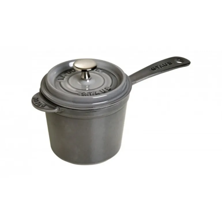 Sauce Pan Rotonda 18 cm Grigio Graphite in Ghisa
