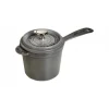Sauce Pan Rotonda 14 cm Grigio Graphite in Ghisa
