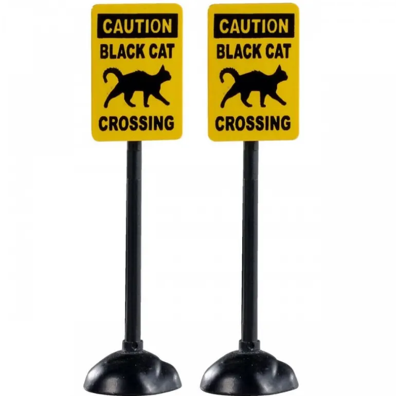 Scary Road Signs Set Of 2 Cod. 04712