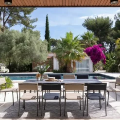 Sedia Impilabile con Braccioli ORON LaFuma LFM5273 Moka