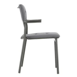 Sedia Impilabile con Braccioli ORON LaFuma LFM5273 Silver