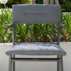 Sedia Impilabile con Braccioli ORON LaFuma LFM5273 Silver