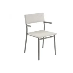 Sedia Impilabile con Braccioli ORON LaFuma LFM5067 Galet