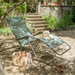 Sedia Poltrona Reclinabile Sdraio RSXA CLIP XL LaFuma LFM2057 Moss