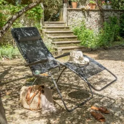 Sedia Poltrona Reclinabile Sdraio RSXA CLIP XL LaFuma LFM2057 Black