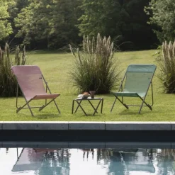 Sedia Sdraio MAXI TRANSAT LaFuma LFM2502 Cerisier/Titane