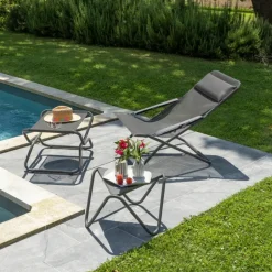 Sedia Sdraio TRANSABED LaFuma LFM2863 Graphite