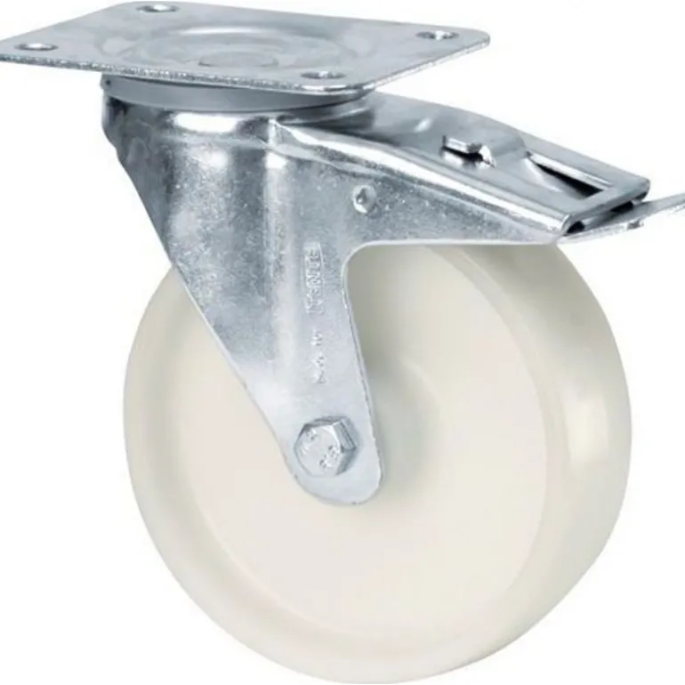 Set 7 Ruote con freno Swivel per Vaso Eos 100