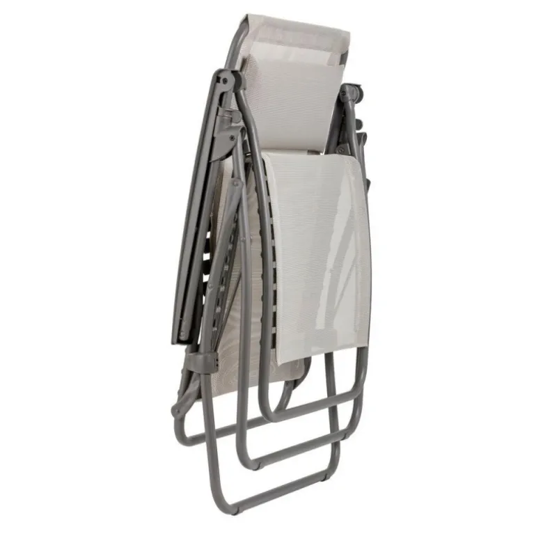 Set Poltrona Reclinabile Sdraio RELAX ZEN EDITION LaFuma LFM5367 Seigle II/Titane