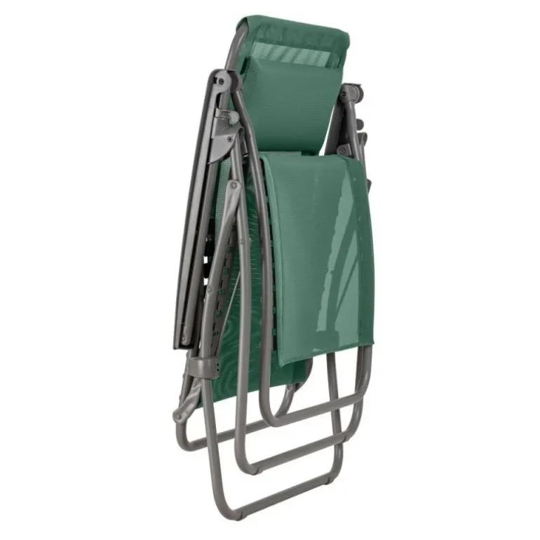 Set Poltrona Reclinabile Sdraio RELAX ZEN EDITION LaFuma LFM5367 Foret (green)/Titane