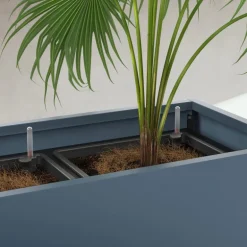 Sistema di Irrigazione Automatica per Fioriera in Metallo Herstera 100x40x80 cm/100x40x115 cm