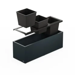 Sistema di Irrigazione Automatica per Fioriera in Metallo Herstera 150x50x50 cm