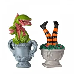 Spooky Planter Urns Set Of 2 Cod. 24946