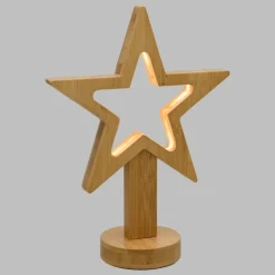 Stella con Base H25cm LED BIANCO CALDO