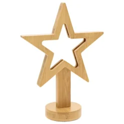 Stella con Base H25cm LED BIANCO CALDO