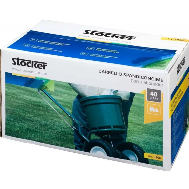 Stocker Carrello spandiconcime a getto 40 l