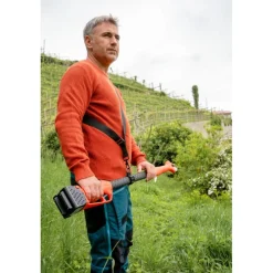 Stocker Cinghia a tracolla per attrezzi su asta per Art. 580, 581, 584, 585, 610, 611, 612, 613, 614, 615, 622, 623, 629