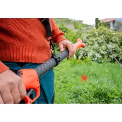 Stocker Cinghia a tracolla per attrezzi su asta per Art. 580, 581, 584, 585, 610, 611, 612, 613, 614, 615, 622, 623, 629