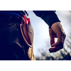 Stocker LÖWE Fodero in pelle per forbici