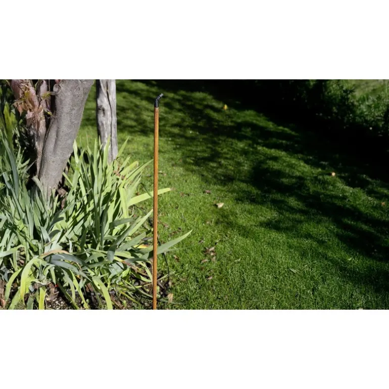 Stocker Palo innalzamento ugello 80 cm, in ferro, con 1,70 m di tubo, connettore in gomma e raccordo a 135° ø 6 mm per Geyser