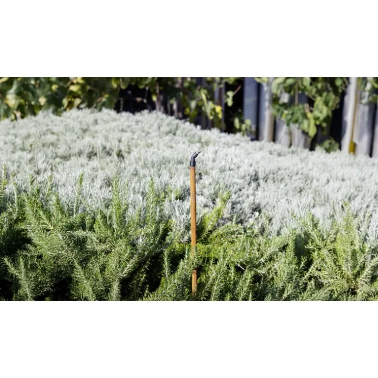 Stocker Palo innalzamento ugello 100 cm, in ferro, con 1,70 m di tubo, connettore in gomma e raccordo a 135° ø 6 mm per Geyser