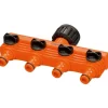 Stocker Raccordo rubinetto a 4 uscite 1/2 3/4