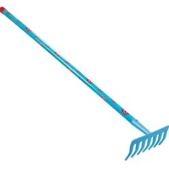 Stocker Rastrello 78 cm 7 denti colore azzurro KIDS GARDEN