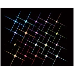 Super Bright 20 Multi Color Flashing Light String B/O 4.5V Cod. 84384