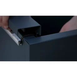 Supporto Magnetico Herstera per Luci colore Grigio Scuro per Fioriere da 100 cm