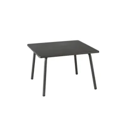 Tavolino basso quadrato VENCE LaFuma LFM5277 Titane/Titane