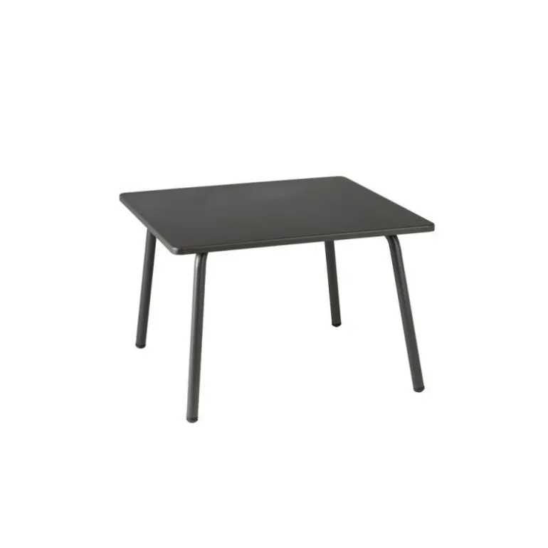 Tavolino basso quadrato VENCE LaFuma LFM5277 Titane/Titane