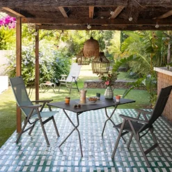 Tavolo ANYTIME 140 x 80 cm LaFuma LFM5106 Fusain