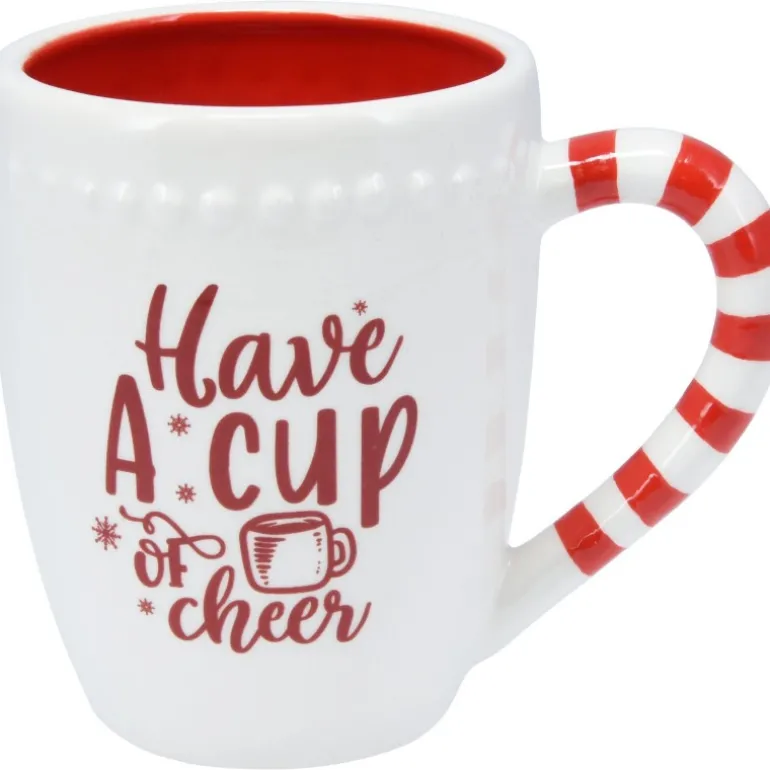 Tazza di Natale in Ceramica 11 cm. Pezzo Singolo