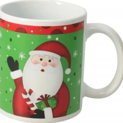 Tazza di Natale in Ceramica 325 ml. Pezzo Singolo