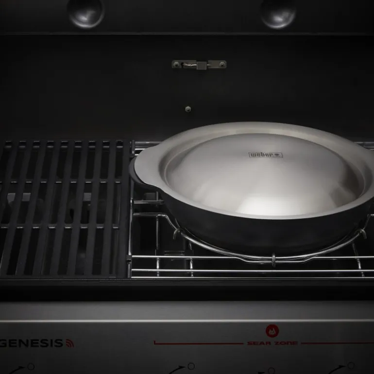 Weber Crafted - Wok con cestello per cottura a vapore Cod. 7607