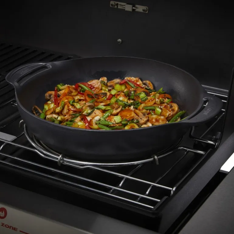 Weber Crafted - Wok con cestello per cottura a vapore Cod. 7607